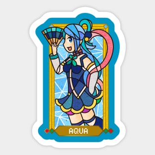 Aqua Sticker